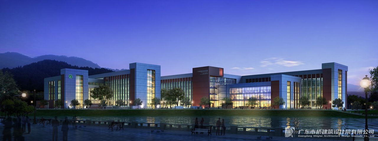 番禺职业技术学院夜景